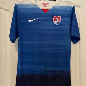 Nike USA Blue Gradient Soccer Jersey